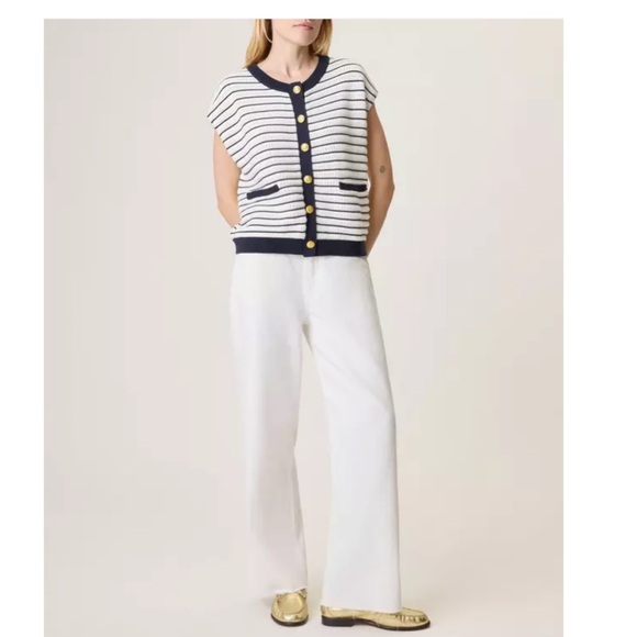 Rag & Bone Evelyn Striped Sweater Vest.